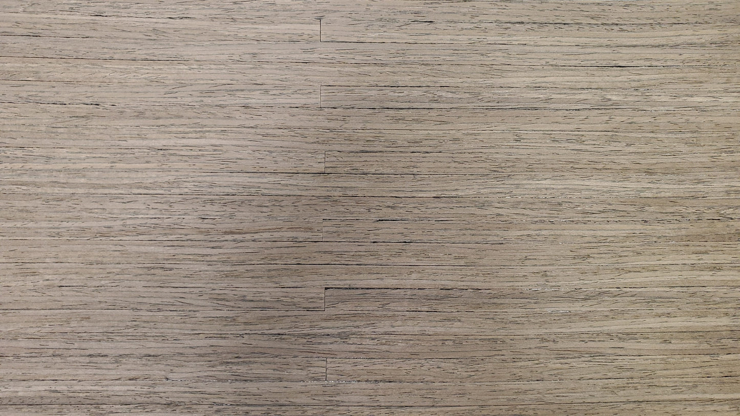 Dollhouse Miniature Dark Real Wood Flooring 3/8" Wide Planks 1:12 Scale 17 x 11