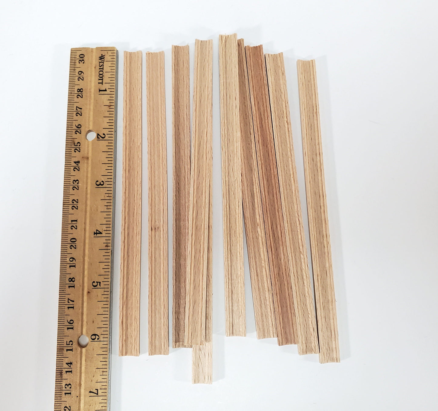 Dollhouse Window or Door Casing Trim Molding 12 Pcs 3/8" wide x 6" long CLA71381
