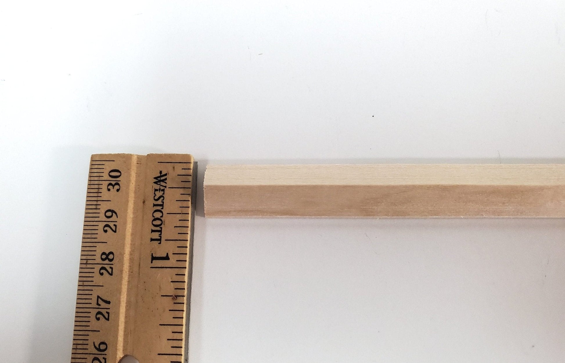 120 Degree Angle for Roof Trim 3/8" x 3/8" x 18" long NE1084 Scale Model Building - Miniature Crush