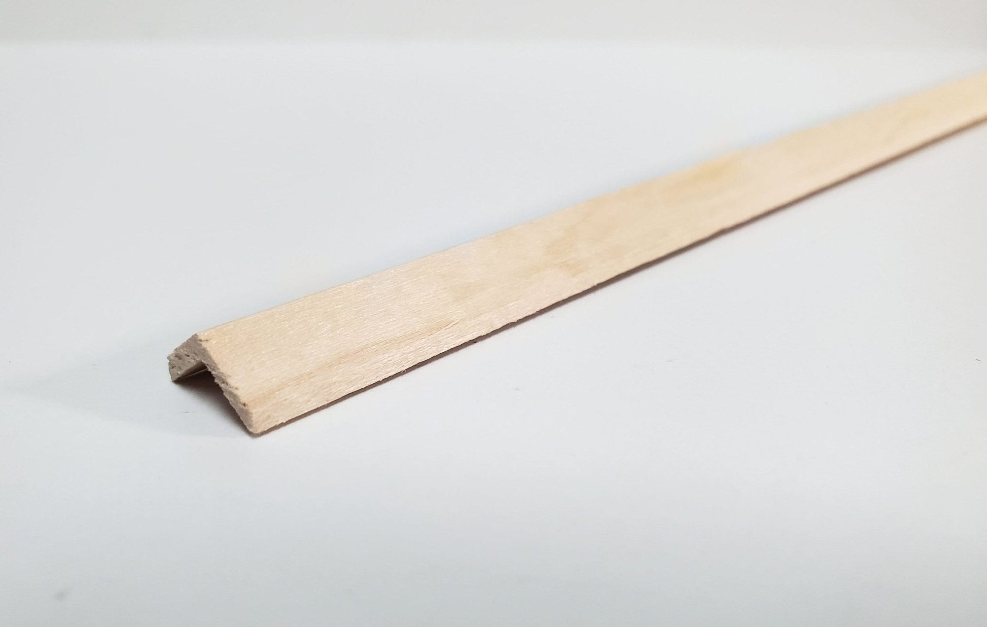 120 Degree Angle for Roof Trim 3/8" x 3/8" x 18" long NE1084 Scale Model Building - Miniature Crush