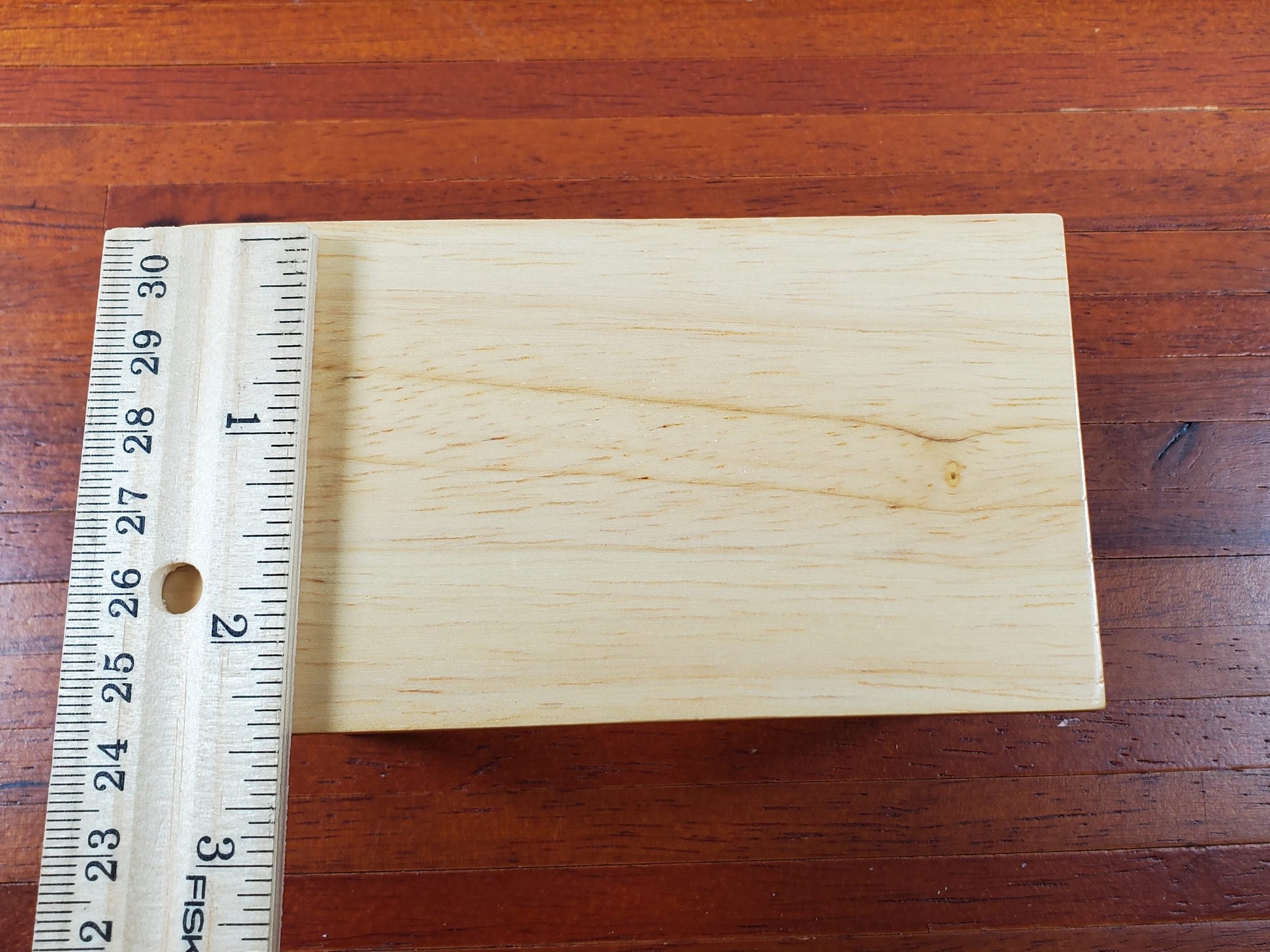 Dollhouse Kitchen Table & 4 Chairs Set Light Oak Finish 1:12 Scale Miniature Furniture