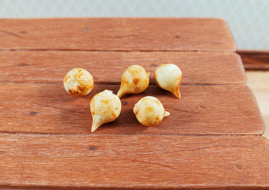 Dollhouse Onions Set of 5 1:12 Scale Miniatures Kitchen Food Groceries