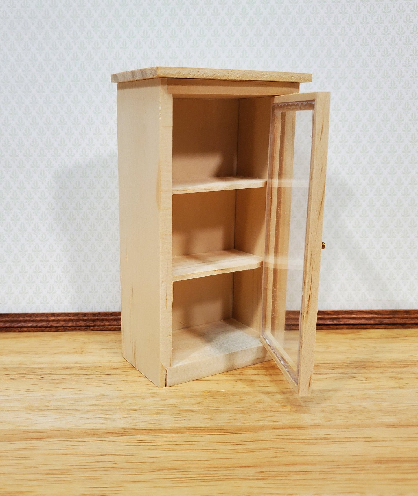 Dollhouse Jelly or Larder Cabinet Cupboard 1:12 Scale Kitchen Furniture Unpainted