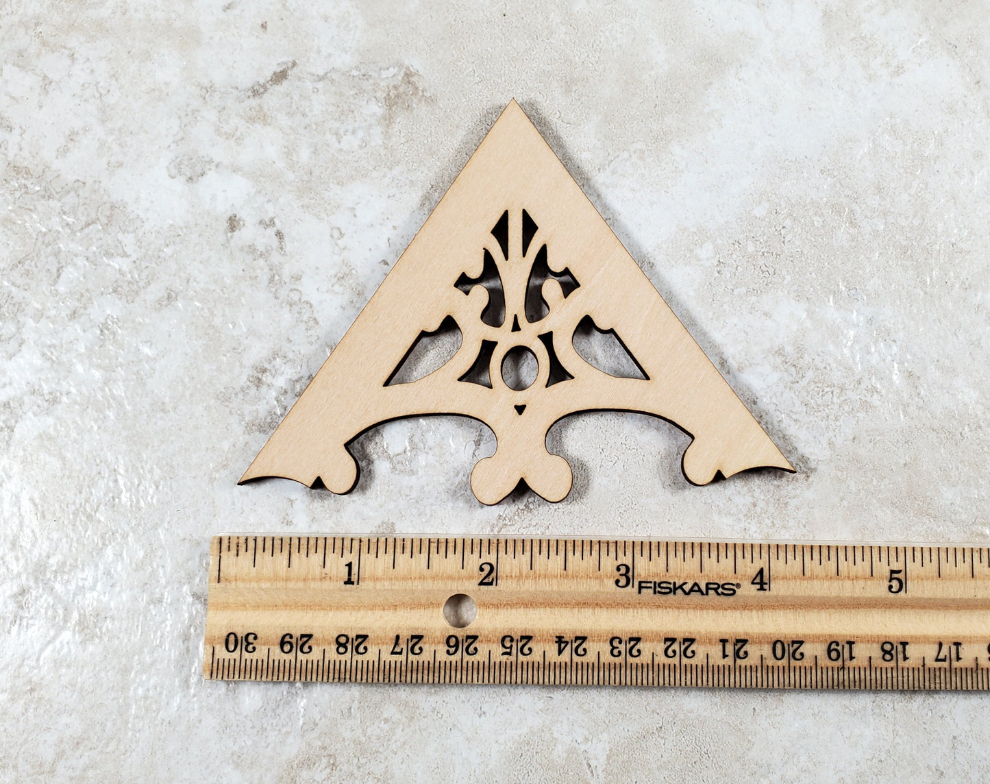 Dollhouse Apex Trim Victorian Style Large Steep Pitch Miniature Wood Decoration Dollhouse Building Supplies