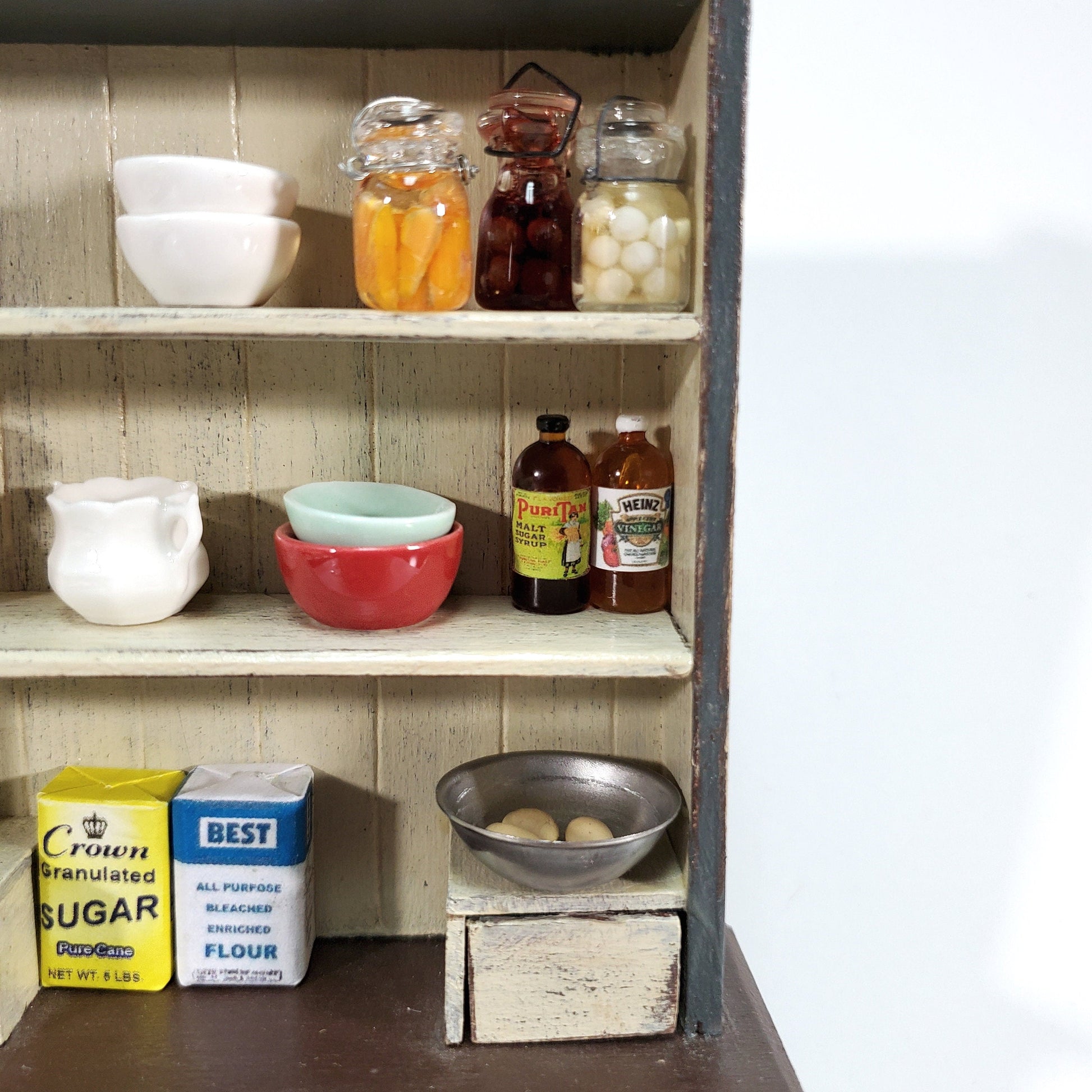 Miniature Apple Cider Vinegar 1:12 Scale Miniature Food Groceries Kitchen