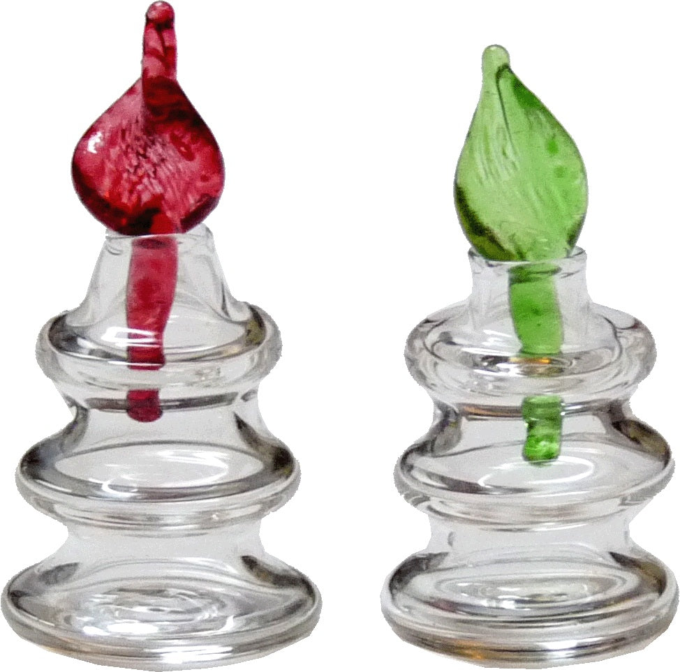 Dollhouse Christmas Jars set of 2 1:12 Scale Miniature Decoration Holiday