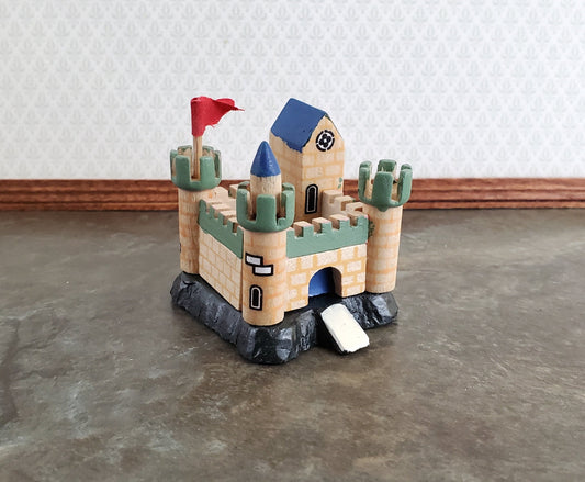 Miniature Dollhouse Castle Play Toy Wood 1:12 Scale Nursery