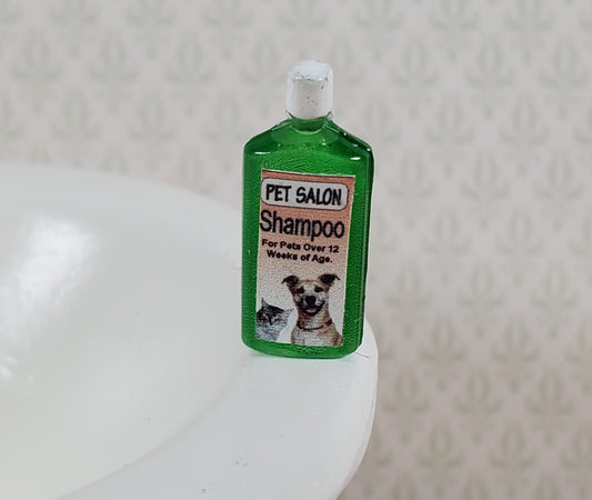 Dollhouse Pet Shampoo for Dogs and Cats 1:12 Scale Miniature Decor
