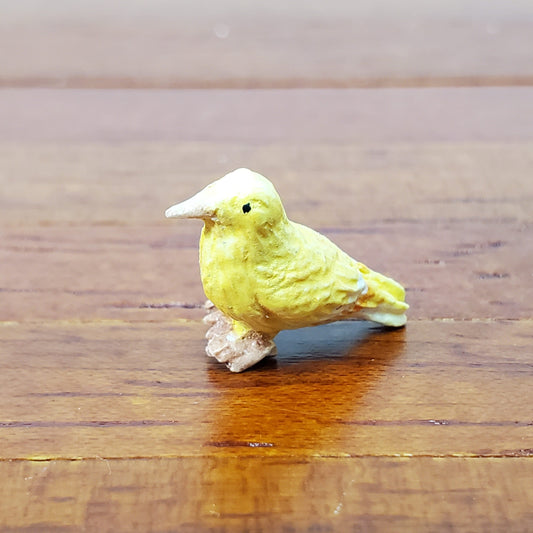 Dollhouse Songbird Yellow Canary Bird Dollhouse Pet 1:12 Scale Falcon Miniatures