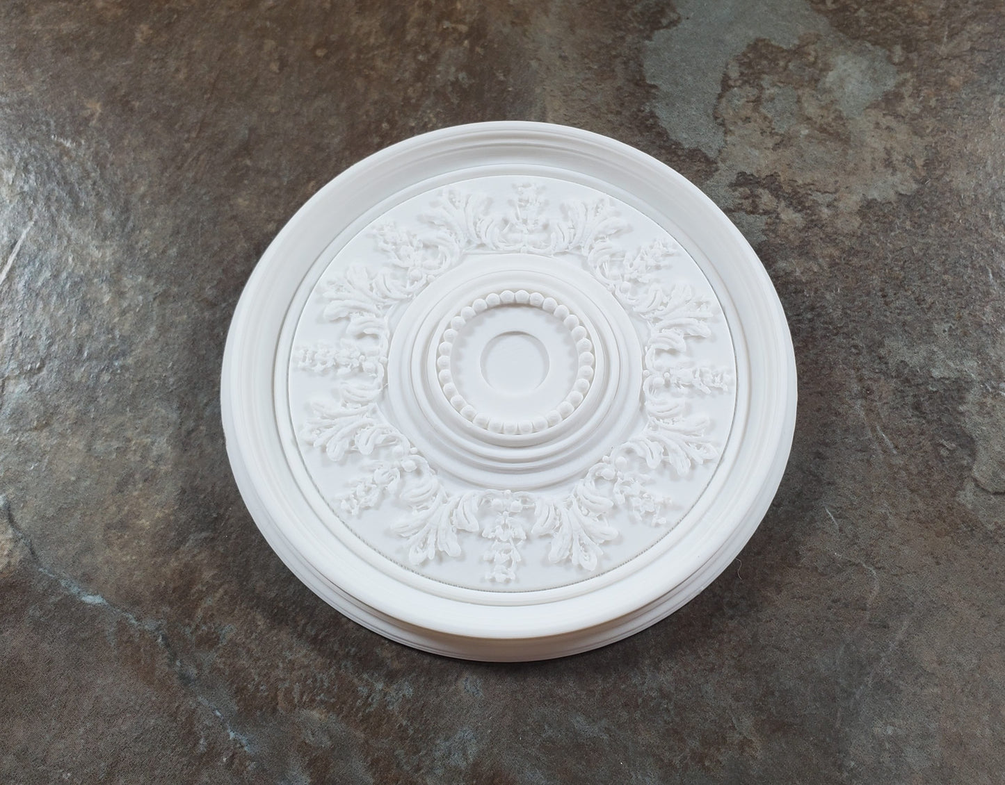 Dollhouse Ceiling Rose Medallion for Battery Lights 1:12 Scale Miniature Style 7