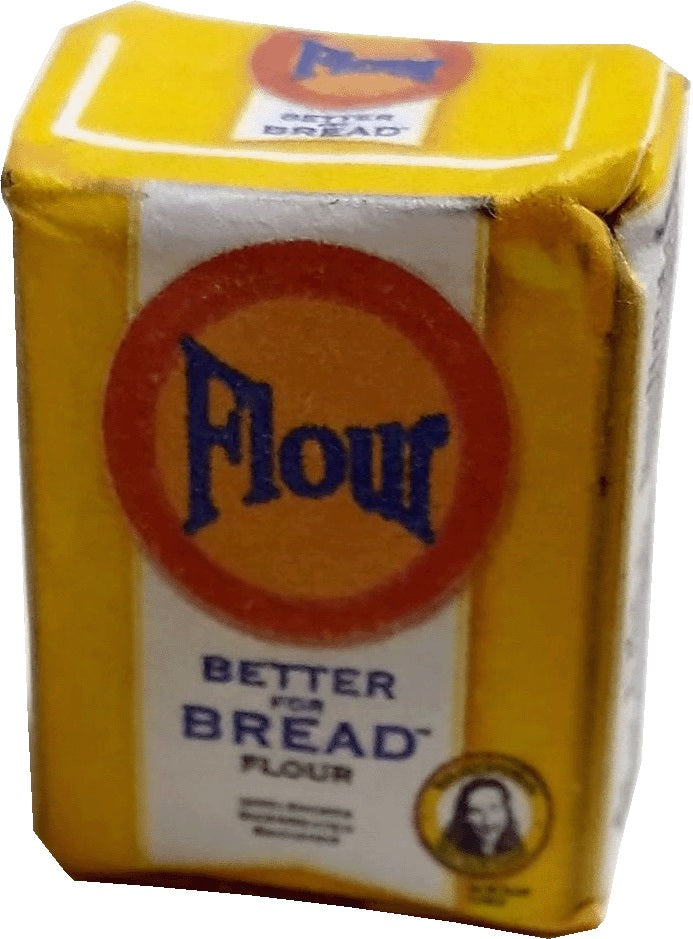 Dollhouse Bag of Flour 1:12 Scale Miniatures Food Kitchen