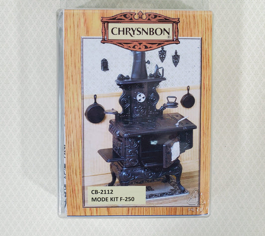 Dollhouse Chrysnbon Cooking Stove KIT Victorian Style Plastic 1:12 Scale Miniature