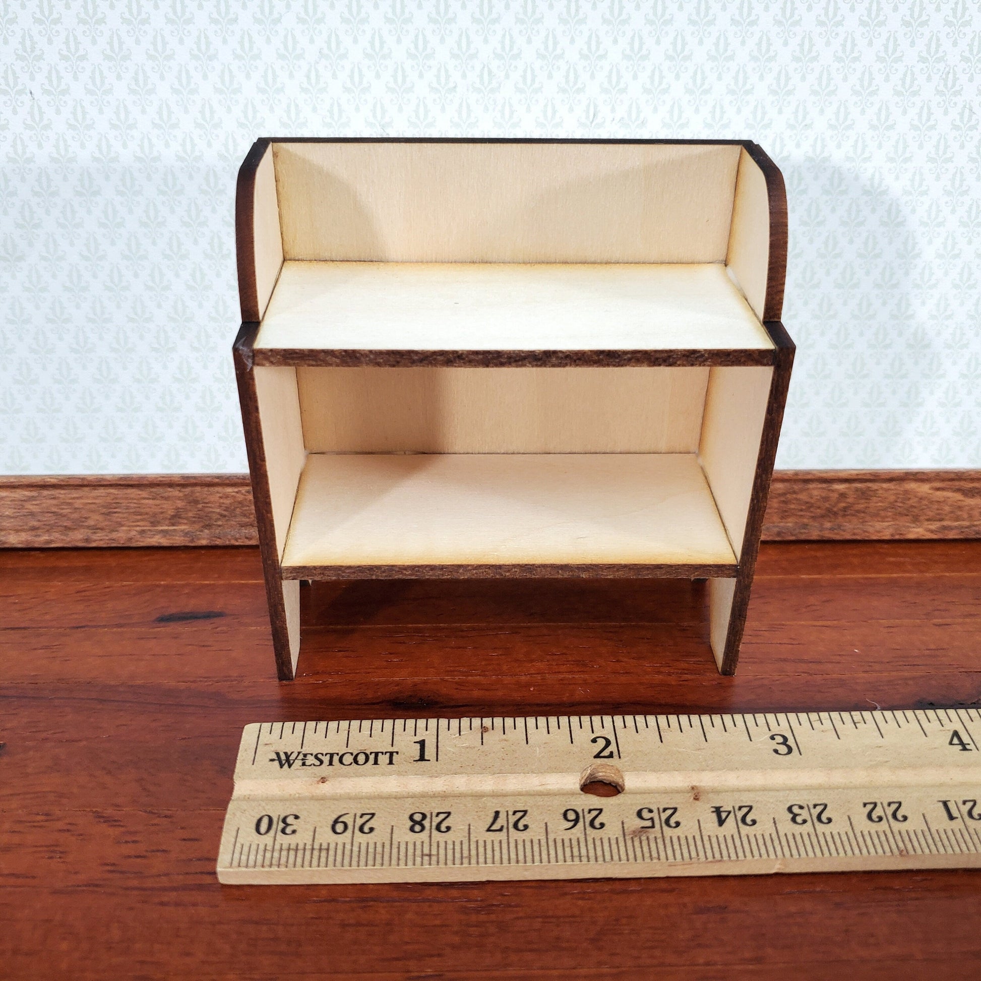 Dollhouse KIT Jug or Pot Shelf Primitive Style 1:12 Scale Miniature Easy to Assemble
