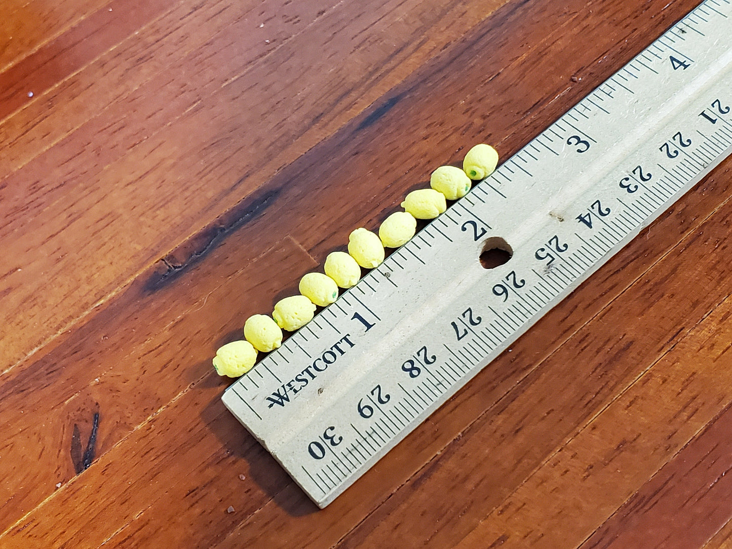 Dollhouse Lemons Yellow Set of 10 1:12 Scale Miniatures Kitchen Food