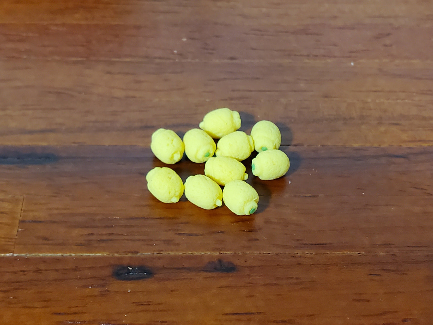 Dollhouse Lemons Yellow Set of 10 1:12 Scale Miniatures Kitchen Food