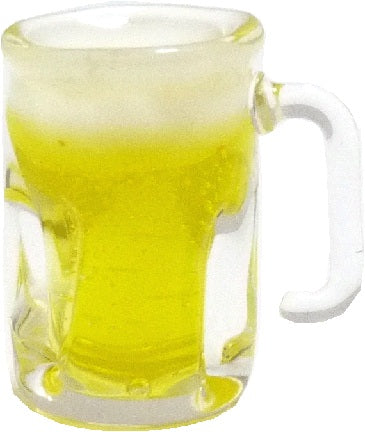 Dollhouse Beer in a Large Mug 1:12 Scale Miniature Food Drink