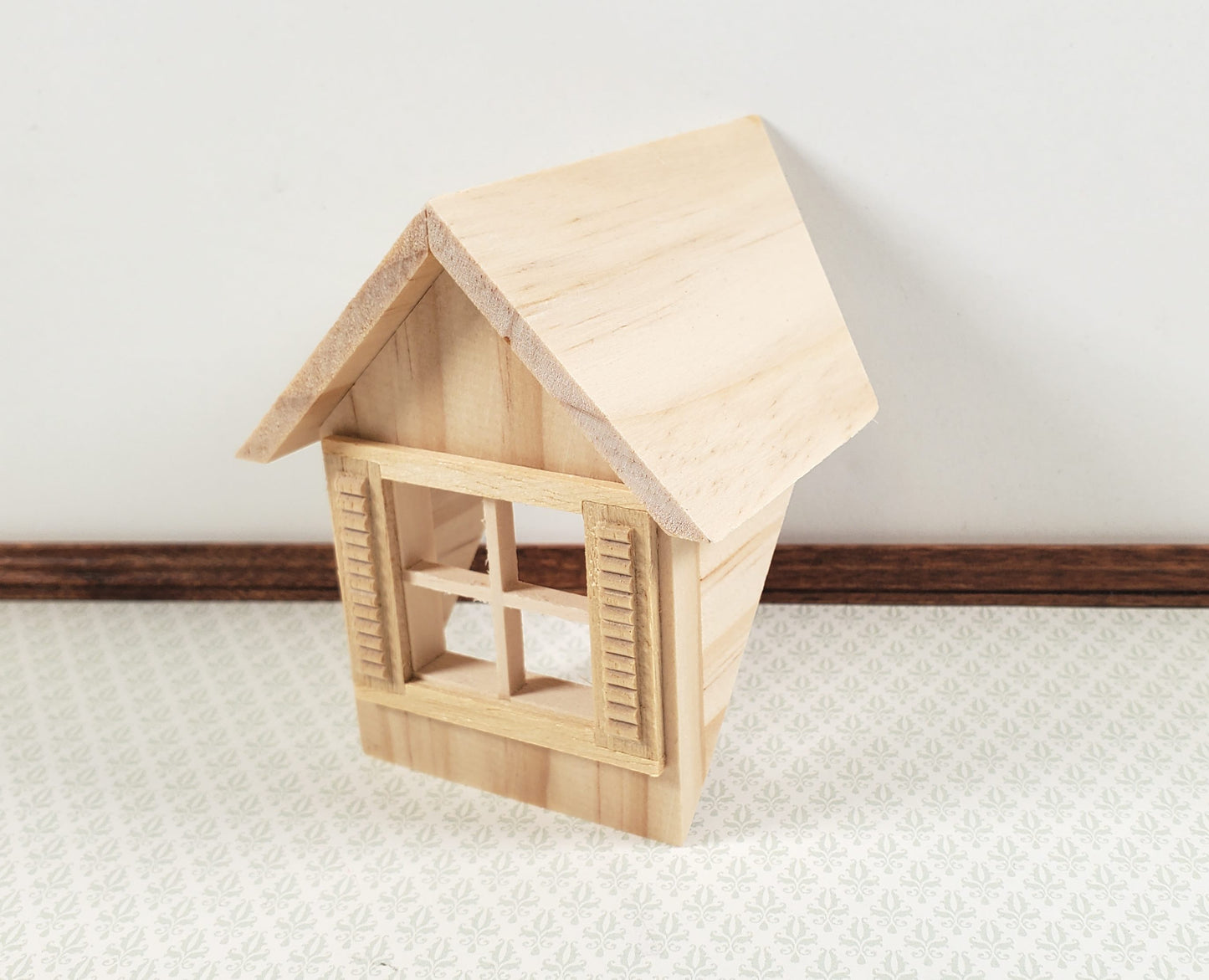 Dollhouse HALF SCALE Dormer Window Traditional Style 1:12 Scale Houseworks H7002
