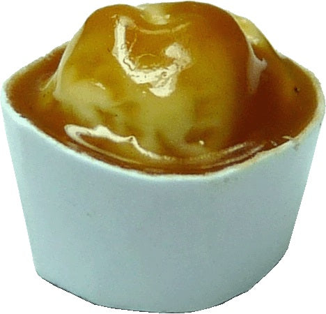 Dollhouse Mashed Potatoes and Gravy in a To Go Cup 1:12 Scale Miniature Food