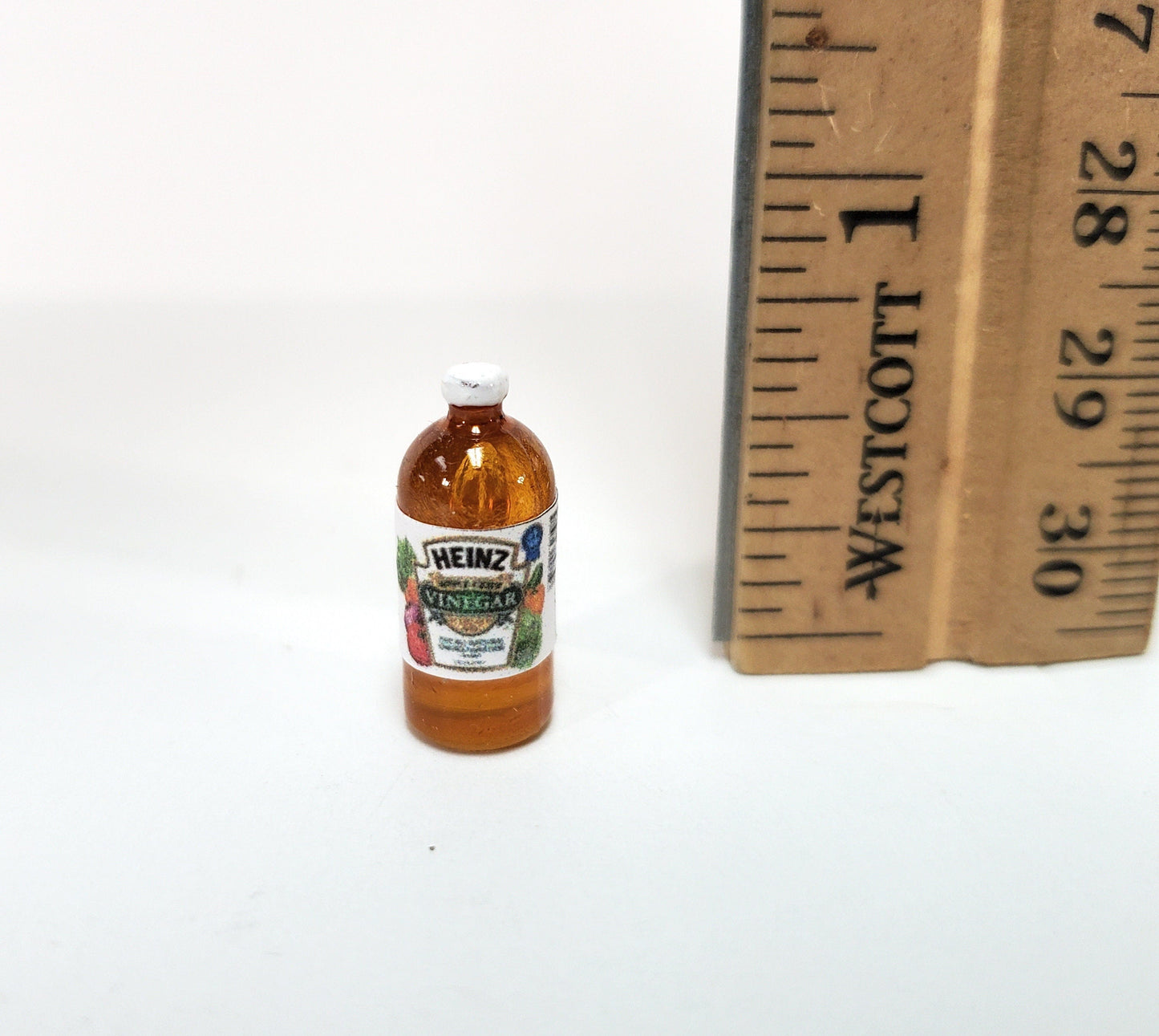Miniature Apple Cider Vinegar 1:12 Scale Miniature Food Groceries Kitchen