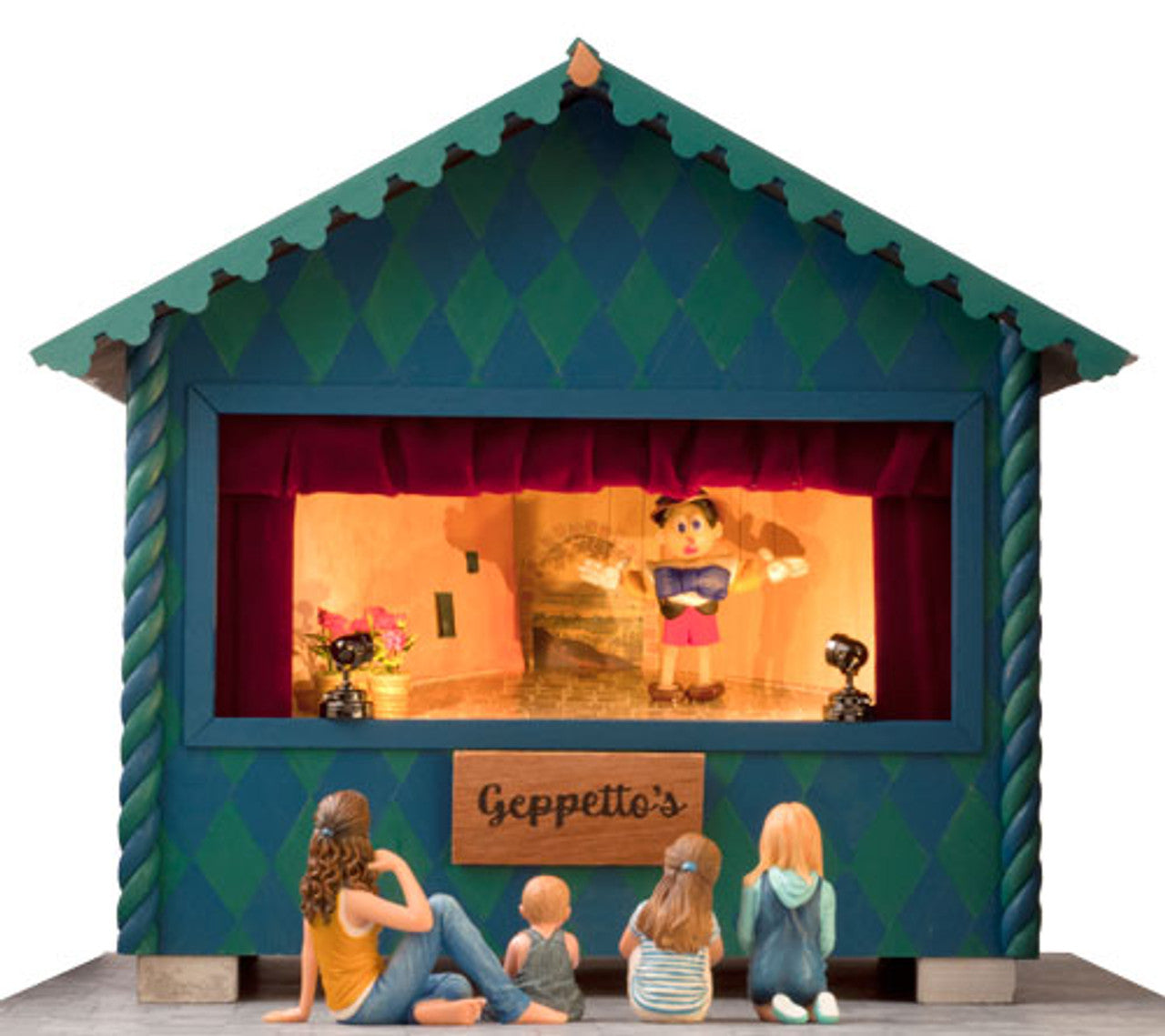 Dollhouse Room Box Kit DIY Martin's Market Stall Shed Veggie Stand 1:12 Scale