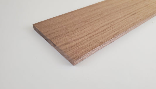 Walnut Wood Slat Plank 1/4" Thick x 3" Wide x 12" Long Kiln Dried Woodworking
