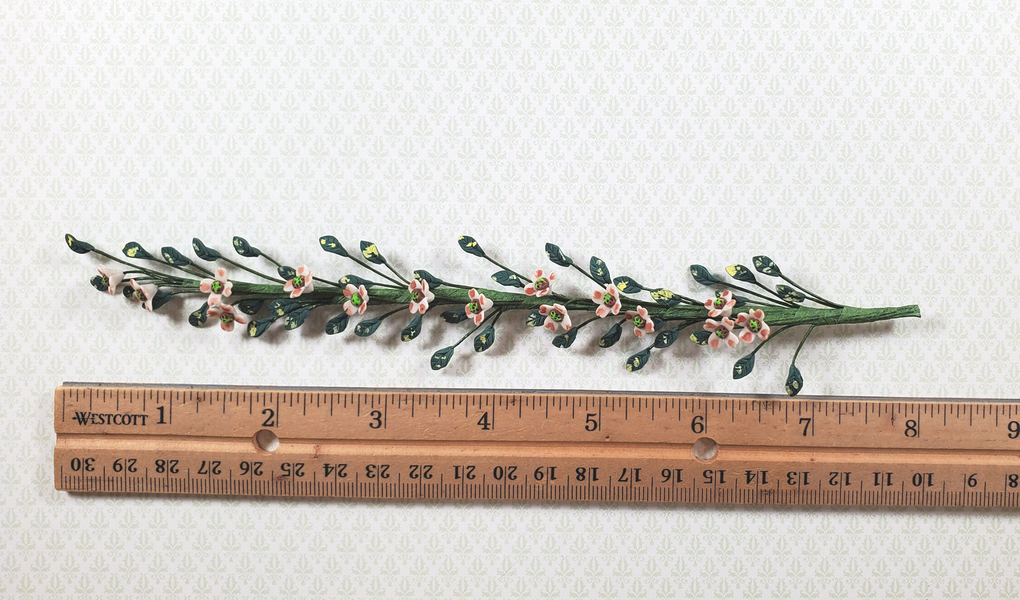 Dollhouse Dogwood Vine 8 Inches Long 1:12 Scale Miniature Garden Plants