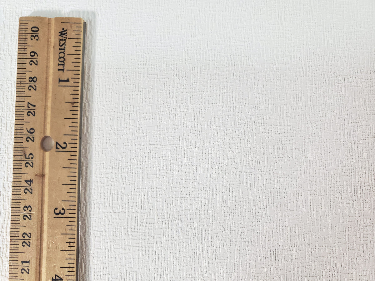Dollhouse Textured Ceiling Paper Embossed 3 Pieces White/Cream