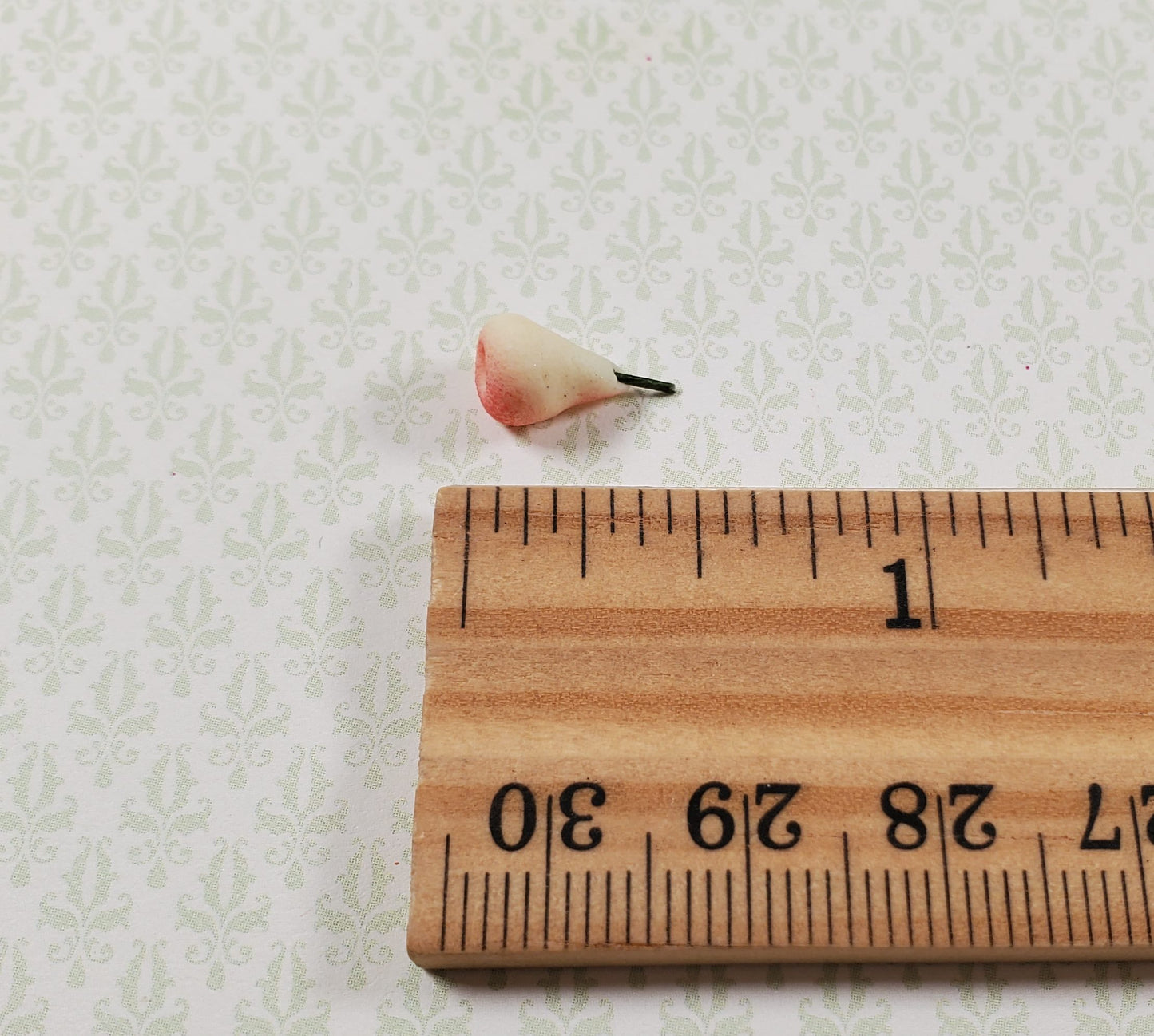 Dollhouse Pear Set of 4 1:12 Scale Miniature Dessert Food Kitchen Grocery
