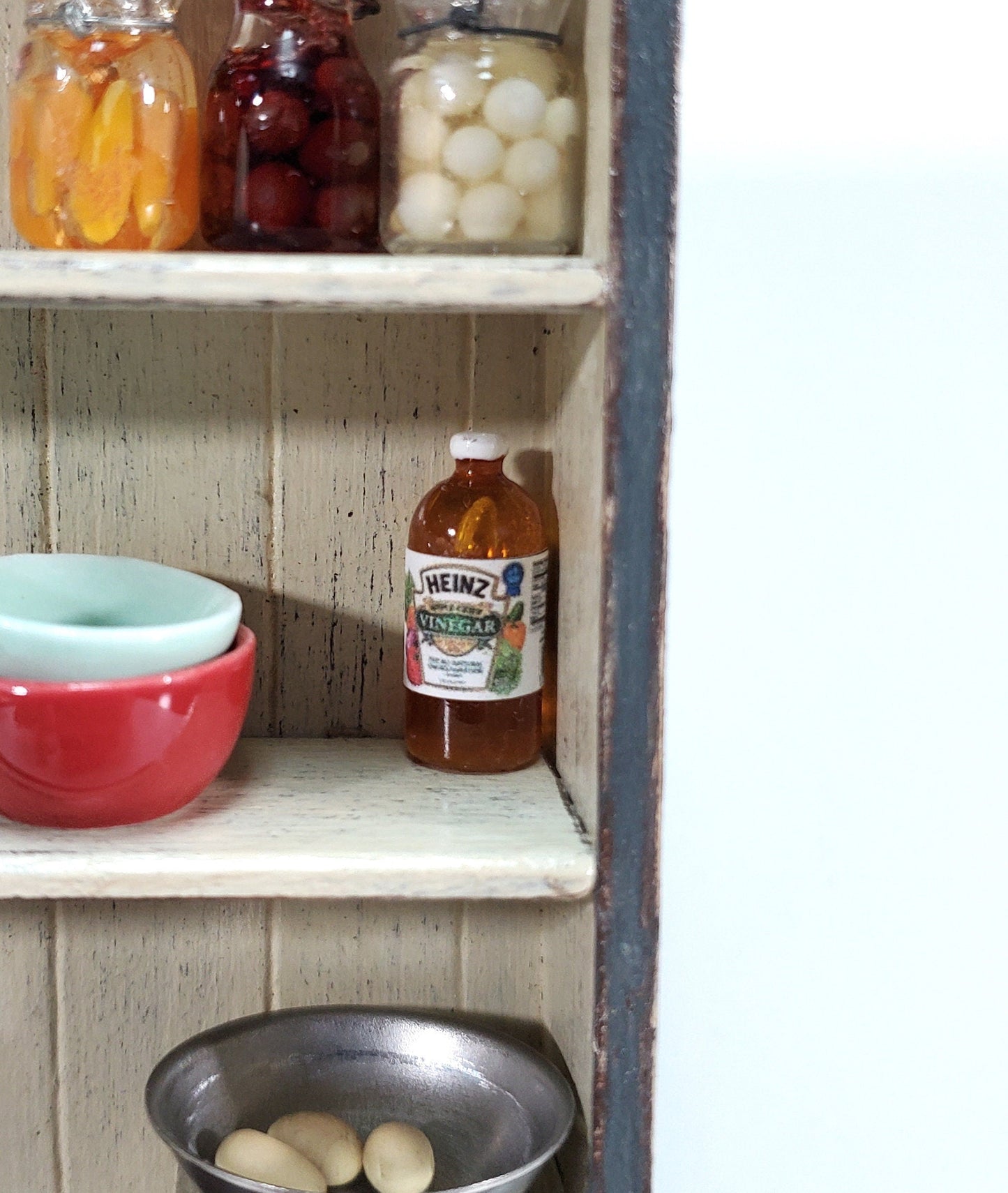 Miniature Apple Cider Vinegar 1:12 Scale Miniature Food Groceries Kitchen