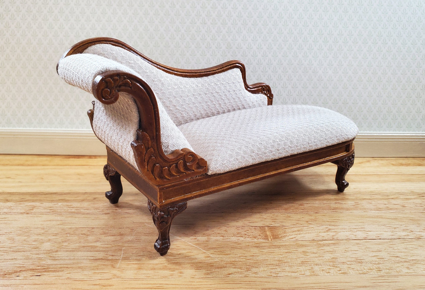 JBM Dollhouse Chase Lounge Sofa French Victorian1:12 Miniature Furniture Couch