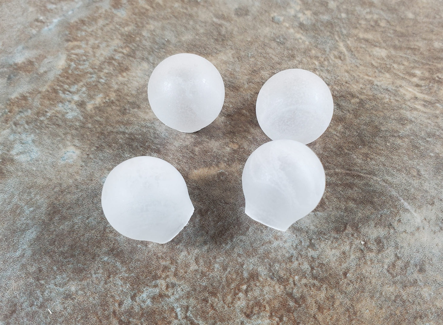 Dollhouse Frosted Glass Globes Shades 1:12 Scale Miniature DIY Lights MH686