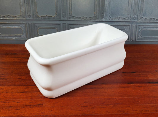 Dollhouse Bathtub Soaking Tub Large Victorian Style 1:12 Scale Miniature