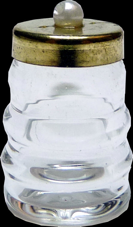 Dollhouse Beehive Glass Jar with Lid 1:12 Scale Miniature Decoration