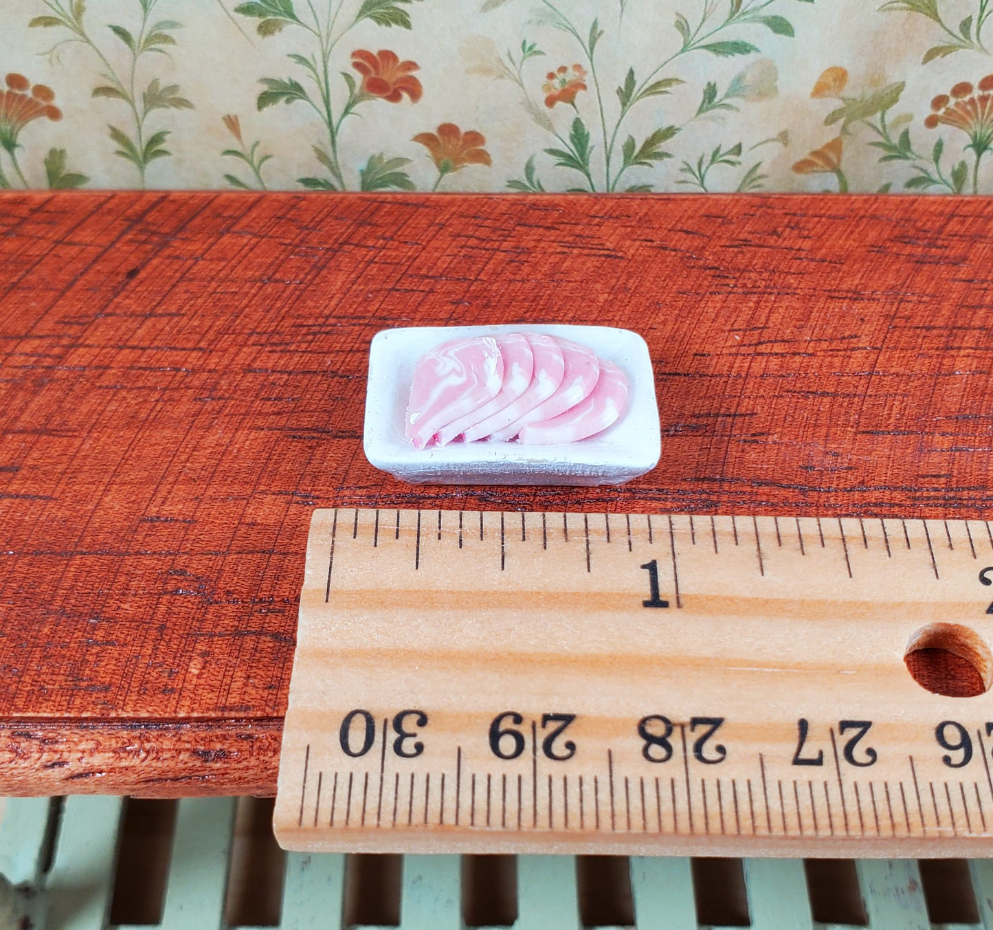 Dollhouse Meat Cuts Wrapped Pork 1:12 Scale Miniature Food Kitchen