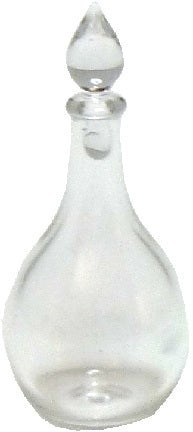 Dollhouse Glass Decanter with Top 1:12 Scale Miniature Decoration Drinks