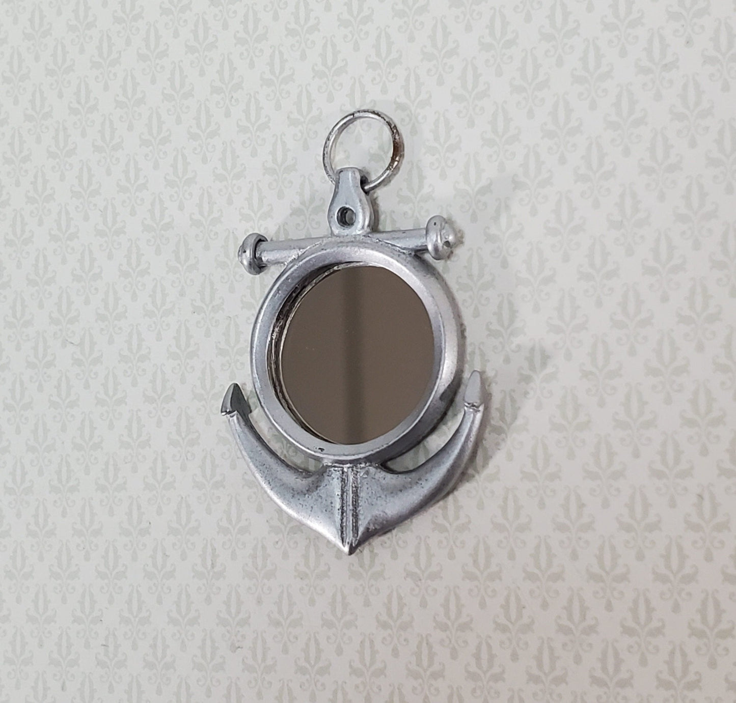 Dollhouse Anchor Mirror Wall Decoration 1:12 Scale Miniature Lighthouse Decor - Miniature Crush