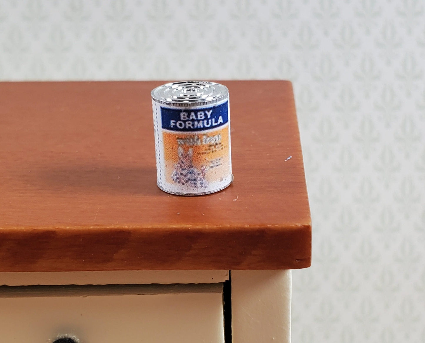 Dollhouse Baby Formula Metal Can Modern Miniature 1:12 Scale Kitchen Food - Miniature Crush