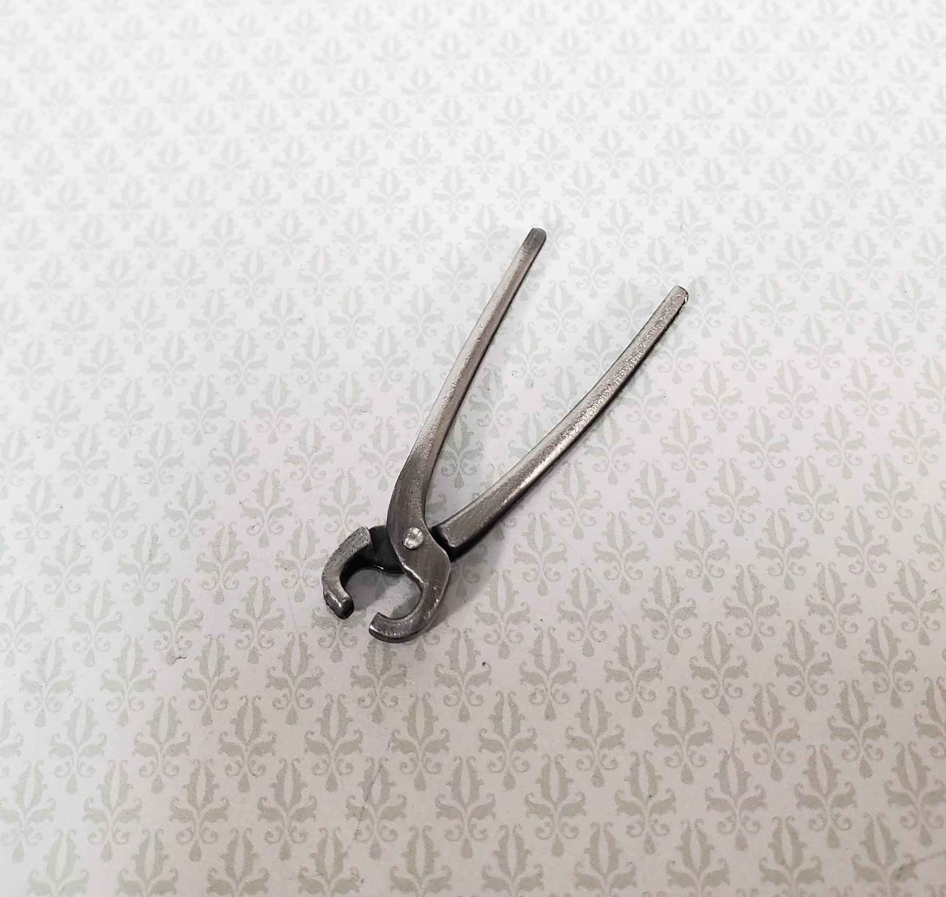 Dollhouse Blacksmith Tongs Metal 1:12 Scale Miniature by Sir Thomas Thumb - Miniature Crush