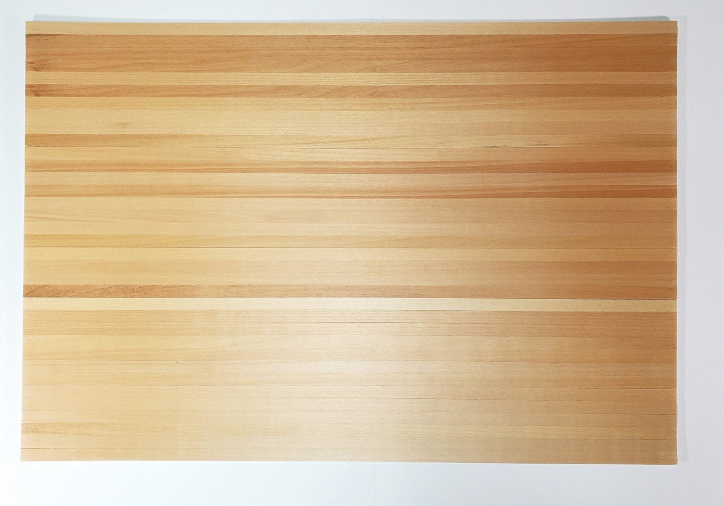 Dollhouse Blonde Wood Floor 8mm Wide Planks Peel & Stick 17" x 11 3/8" Miniatures - Miniature Crush