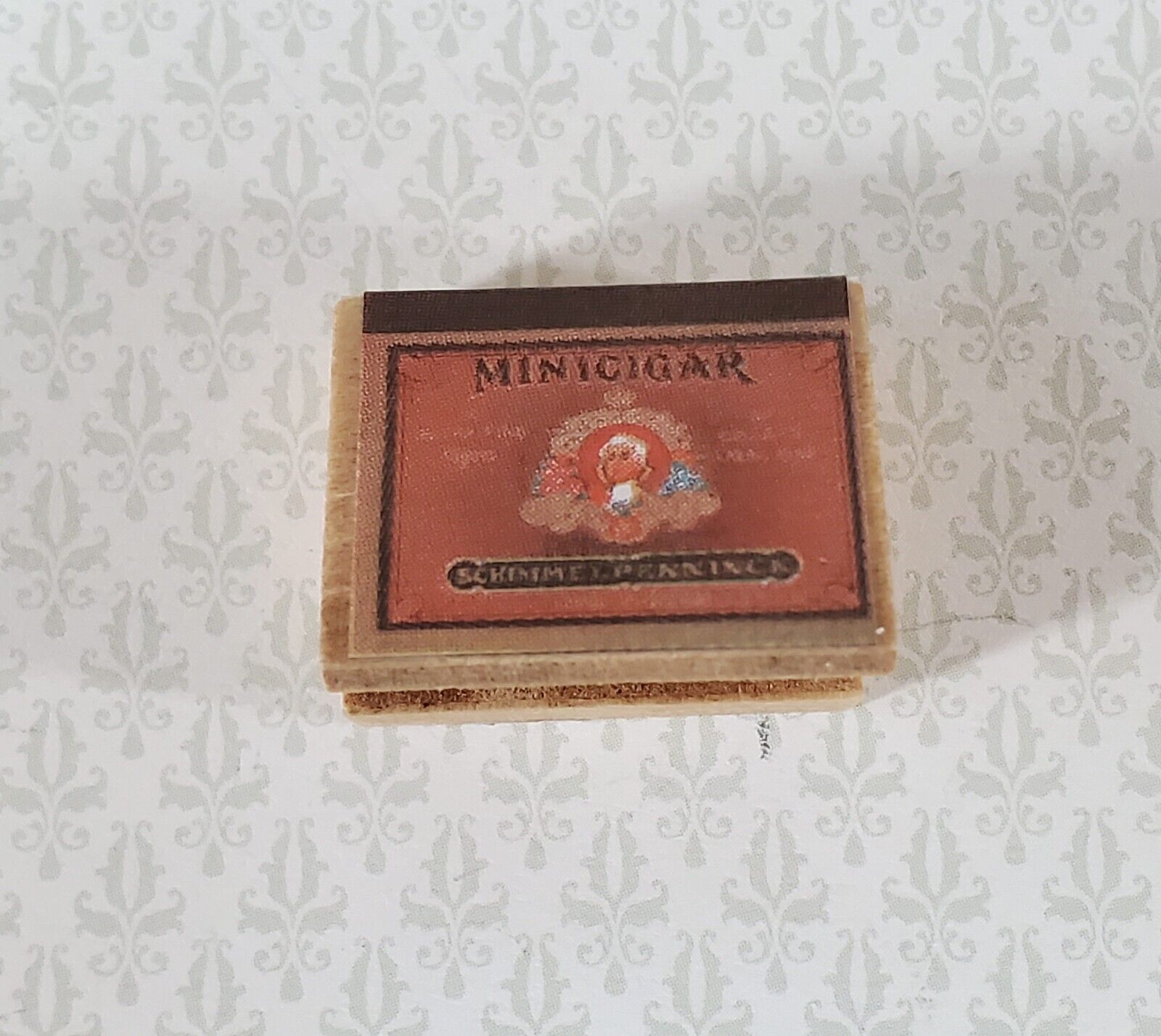 Dollhouse Box of Cigars Vintage Style Wood 1:12 Scale Miniature - Miniature Crush