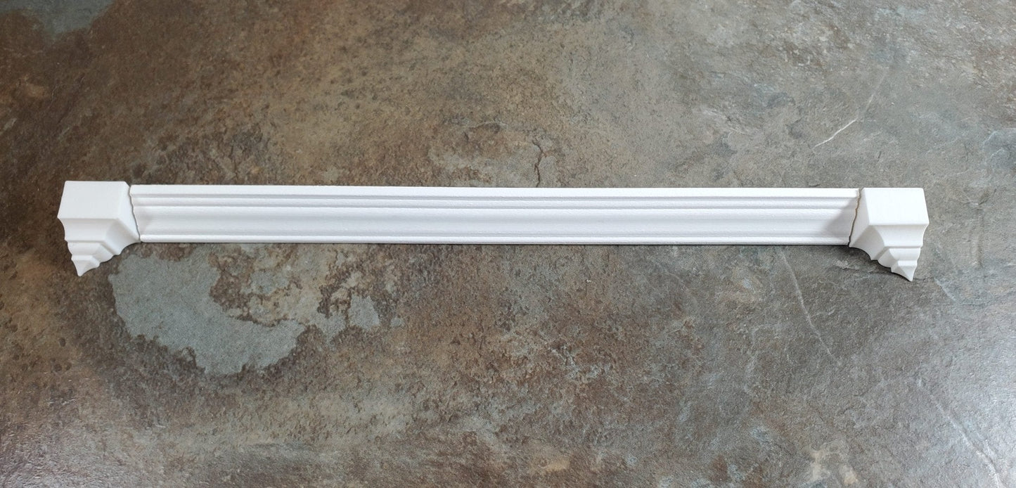 Dollhouse Corner Ceiling Blocks for Crown Molding 2 Inside Pieces 1:12 Scale 053 - Miniature Crush