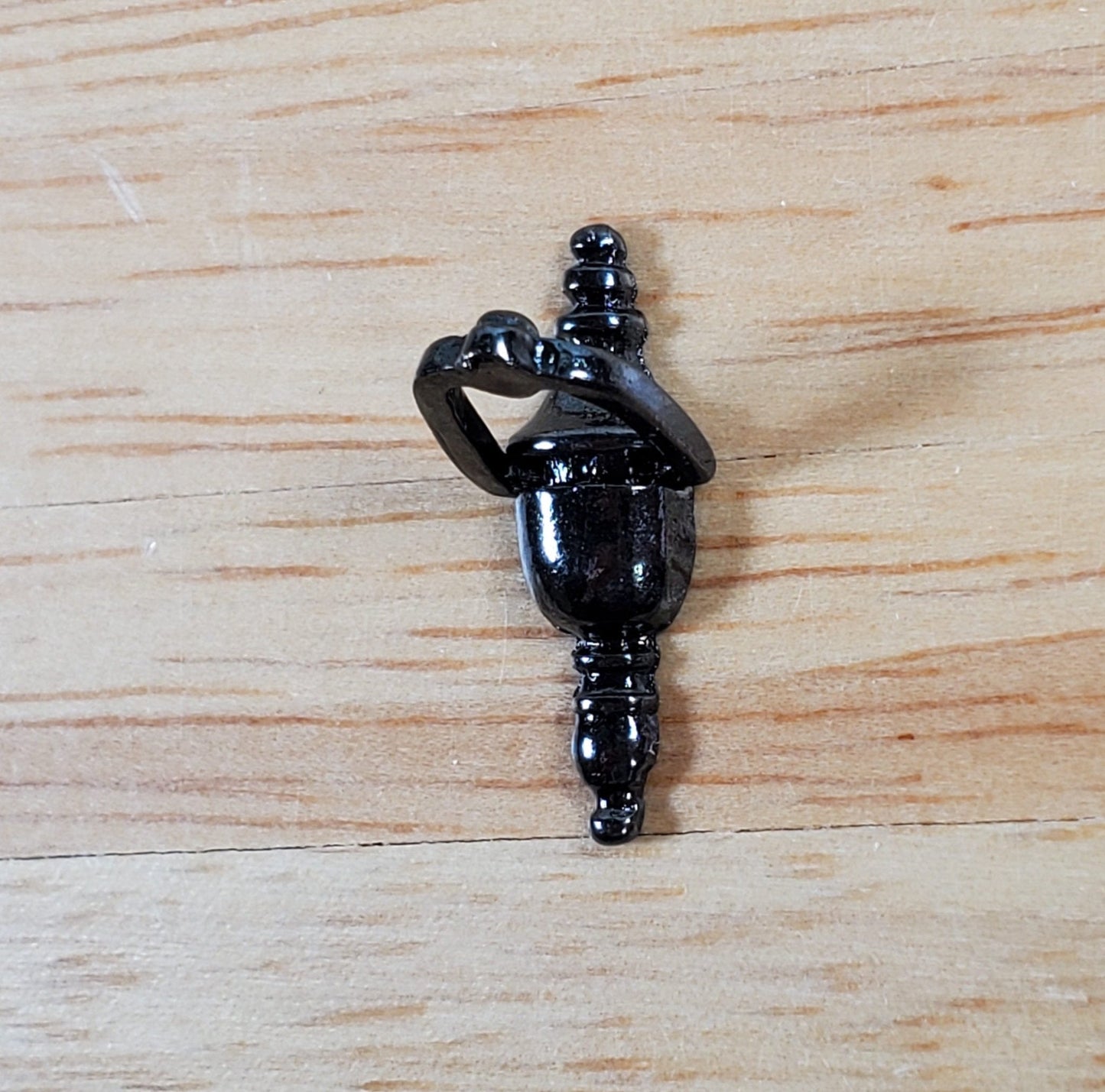 Dollhouse Door Knocker Movable Knocker Dark Pewter Finish 1:12 Scale Miniature - Miniature Crush