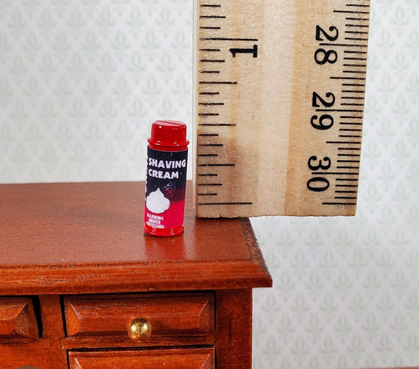 Dollhouse Foamy Shaving Cream 1:12 Scale Miniature Accessories Modern Bathroom - Miniature Crush