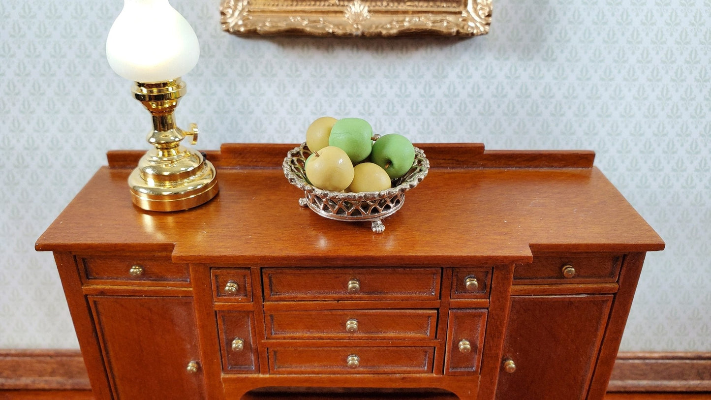Dollhouse Green Apples Set of 6 1:12 Scale Miniatures Kitchen Food Fruits - Miniature Crush