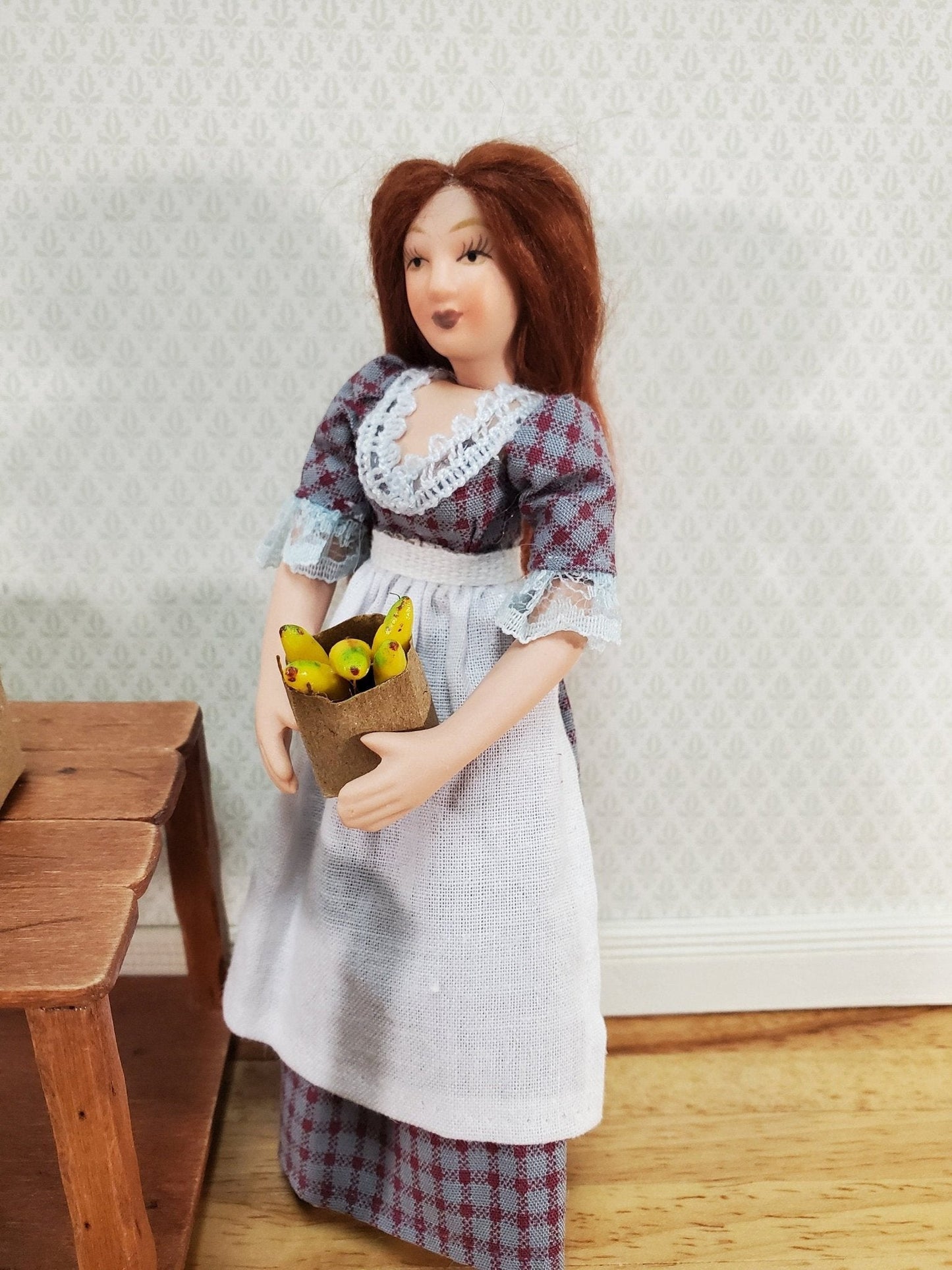Dollhouse Groceries 12 Small Bags Fruits Vegetables 1:12 Scale Miniature Food Kitchen - Miniature Crush