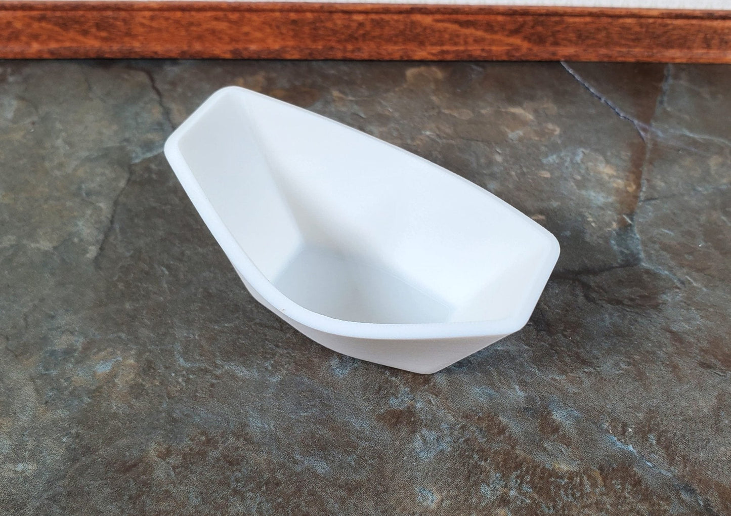 Dollhouse HALF SCALE Bathtub Soaking Tub Modern Style Farmhouse 1:24 Miniature - Miniature Crush