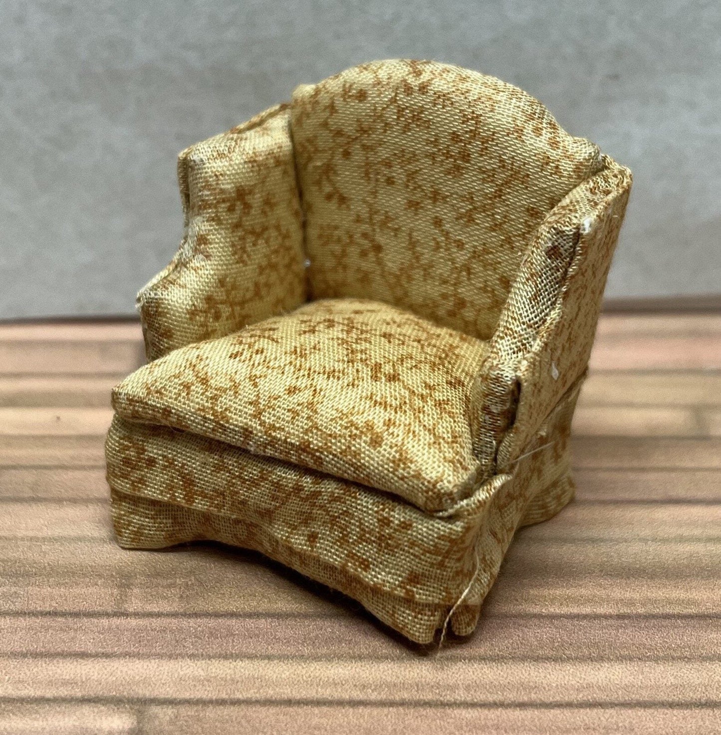 Dollhouse HALF SCALE Furniture KIT DIY Living Room Set Traditional 1:24 Sofa + - Miniature Crush