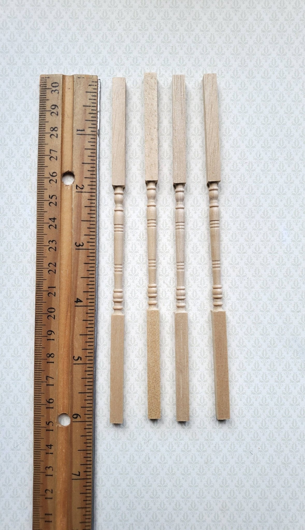 Dollhouse Half Scale Veranda Porch Corner Posts 4 Pieces 1:24 Scale 6" Long Houseworks - Miniature Crush