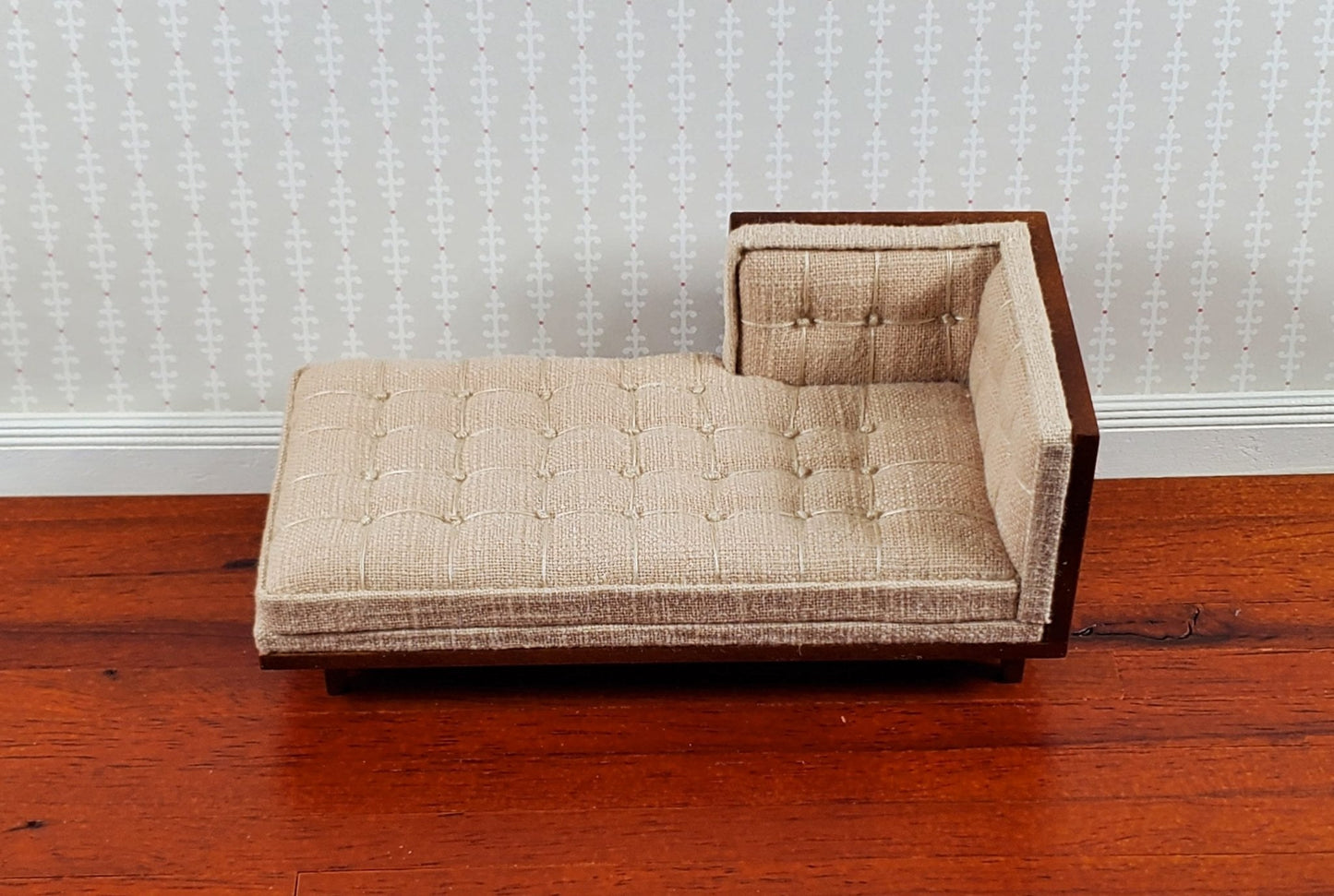Dollhouse JBM Chase Sofa Mid Century Modern 1:12 Miniature Furniture Couch - Miniature Crush