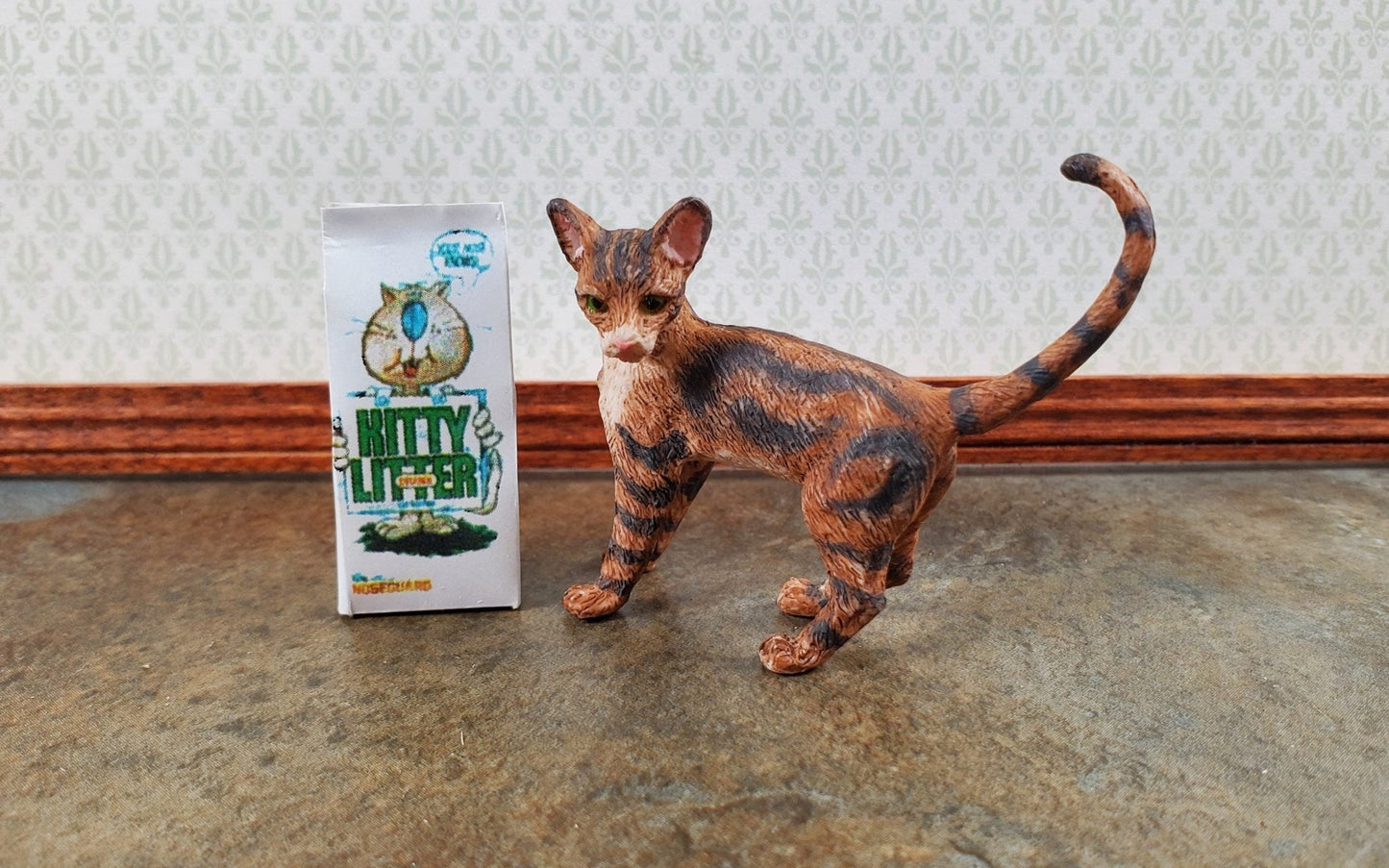Dollhouse Kitty Cat Litter Bag 1:12 Scale Modern Miniature - Miniature Crush